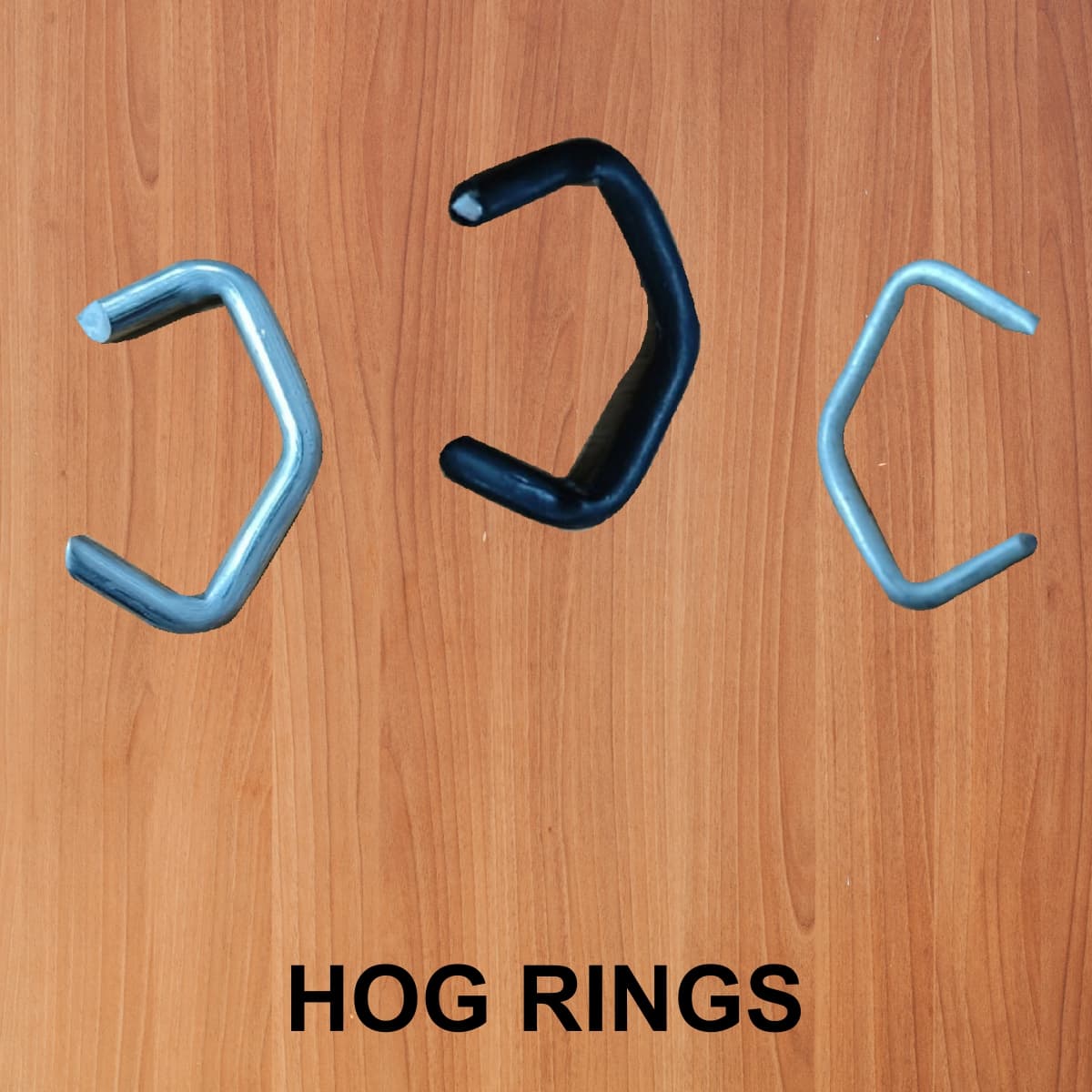 Hog Rings - Aluminum, Steel, PVC